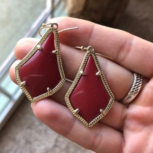 Kendra Scott small diamond shaped earrings